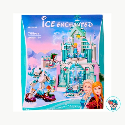 Конструктор Bela Ice Enchanted 10664 Волшебный ледяной замок Эльзы