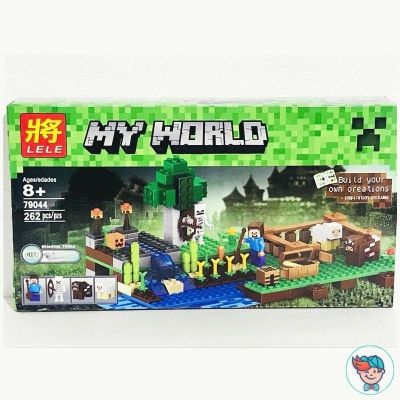 Конструктор Lele My World 79044 Ферма (Аналог Minecraft 21114) 262 деталей