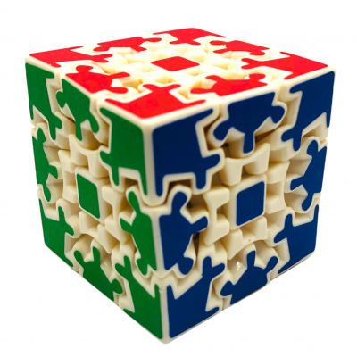 Головоломка Кубик Рубика 3D / Шестеренчатый 3D Кубик / Магический кубик-пазл с шестеренками / Шестеренчатый кубик 3х3х3