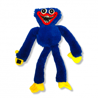 Хаги Ваги / Мягкая игрушка Huggy Wuggy / Плюшевая игрушка Хаги Ваги 35 см Синяя