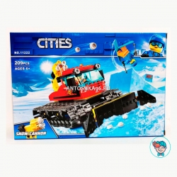 Конструктор Lari Cities 11222 Снегоуборочная машина (Аналог City 60222) 209 деталей