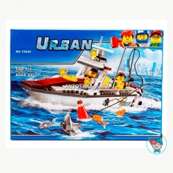 Конструктор Bela Urban 10646 Рыболовный катер (Аналог City 60147) 160 деталей