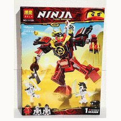 Конструктор Bela Ninja 11159 Робот-Самурай (Аналог Ninjago 70665) 160 деталей