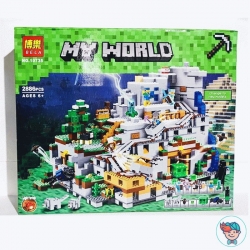 Конструктор Bela My World 10735 Пещера Горная (Аналог Minecraft 21137) 2886 деталей