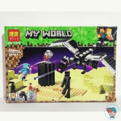 Конструктор Bela My World 11169 Последняя битва (Аналог Minecraft 21151) 228 деталей