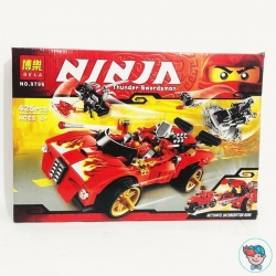 Конструктор Bela Ninja 9796 Ниндзя-перехватчик (Аналог Ninjago 70727) 425 деталей