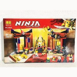 Конструктор Bela Ninja 10935 Решающий бой в тронном зале (Аналог Ninjago 70651) 251 деталей