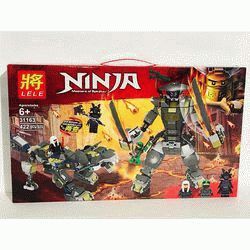 Конструктор Lele Ninja 31163 Железный воин (Аналог Ninjago 70658) 422 деталей
