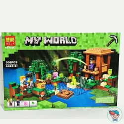 Конструктор Bela My World 10622 Хижина ведьмы (аналог Minecraft 21133) 508 деталей